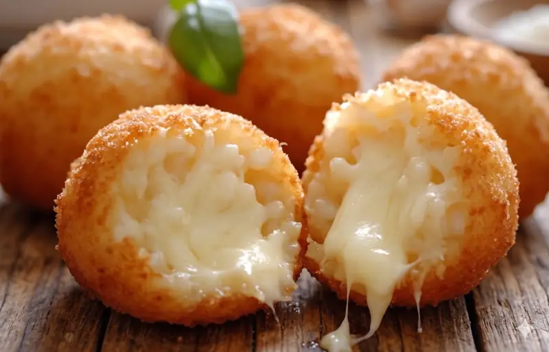 Bolinha de Queijo — Crocante por fora, queijo quente por dentro